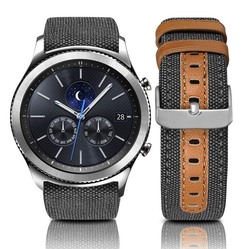 charcoal-garmin-venu-x1-watch-straps-nz-denim-watch-bands-aus