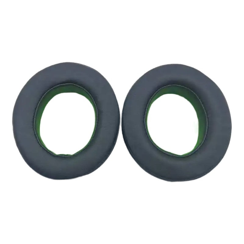replacement-ear-pad-cushions-compatible-with-razer-nari-razer-kraken-nz-aus-leather-black-and-green-909341