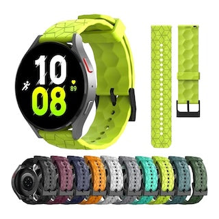 black-watch-straps-nz-silicone-football-pattern-watch-bands-aus