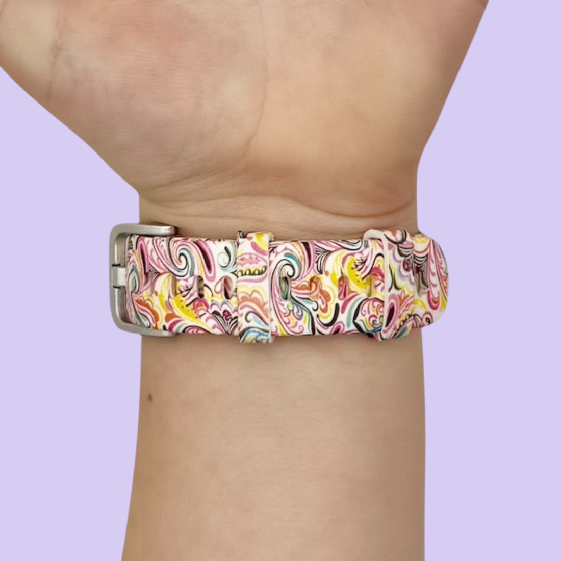 replacement-garmin-vivofit-jr3-watch-straps-kids-watch-bands-colourful-swirl-800300