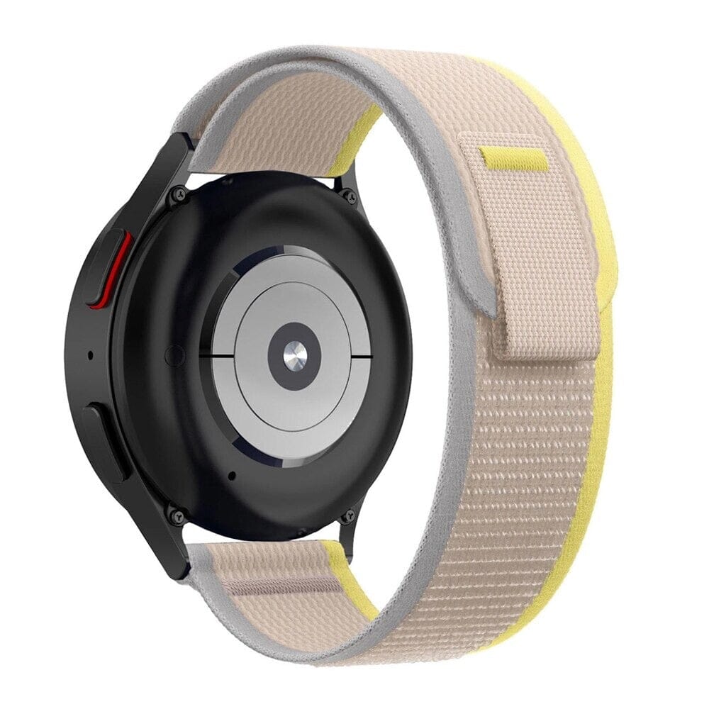beige-yellow-samsung-galaxy-watch-7-(40mm)-watch-straps-nz-trail-loop-watch-bands-aus-995605