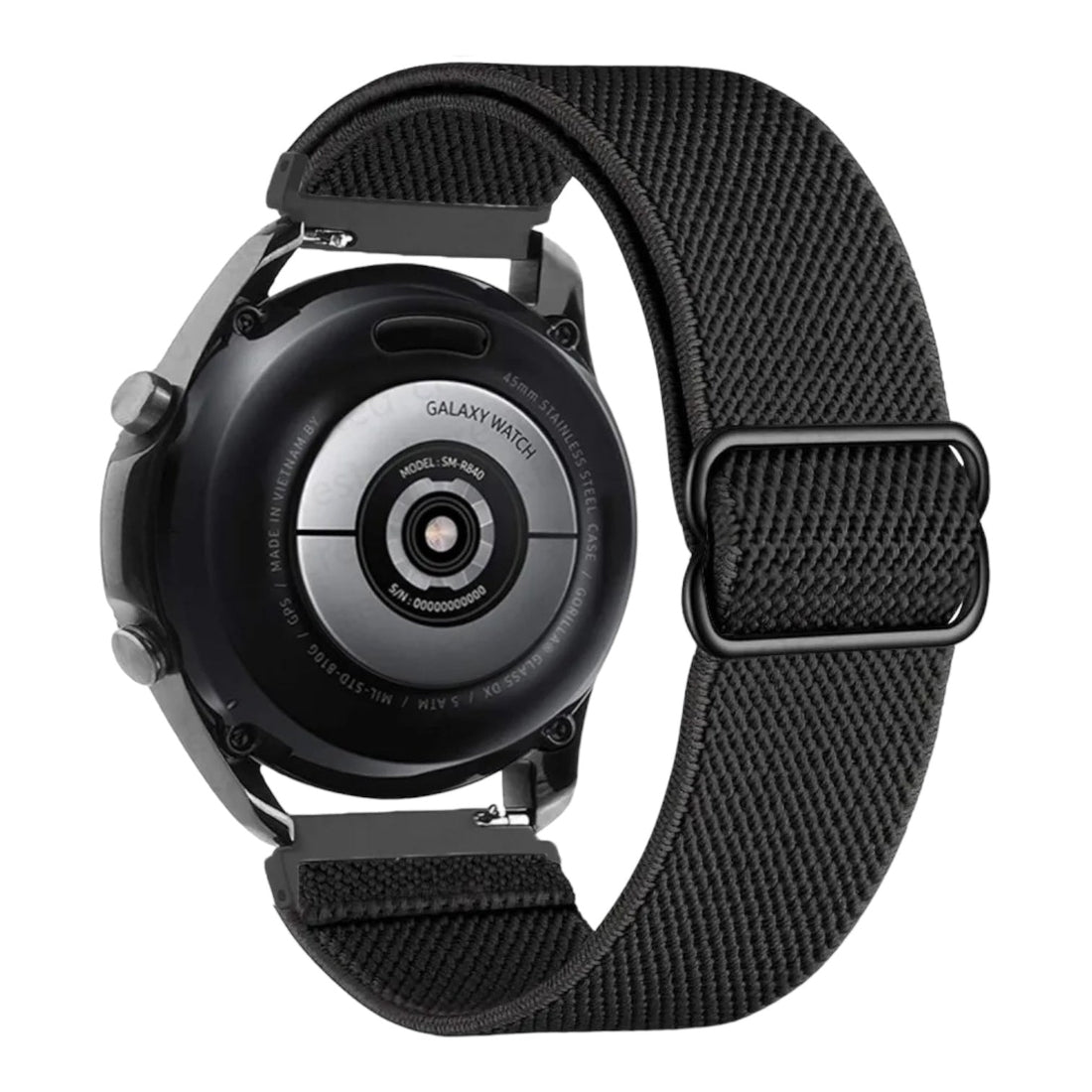 black-huawei-watch-fit-2-watch-straps-nz-braided-loop-flex-watch-bands-aus