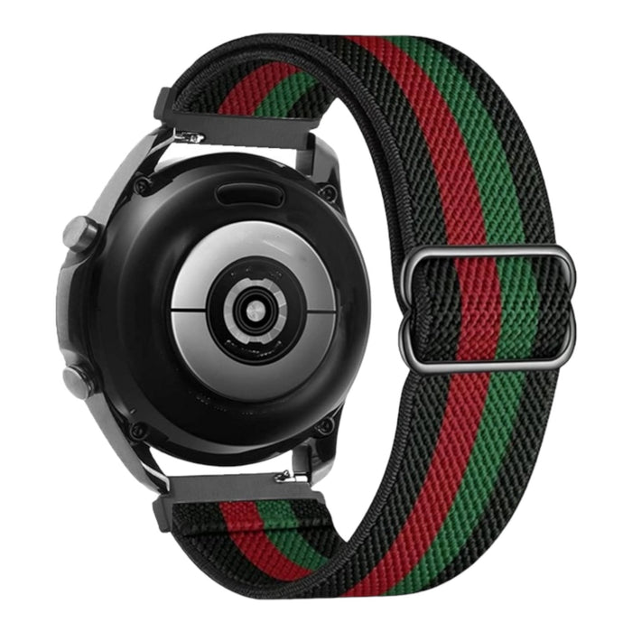 black-red-green-stripe-timberland-22mm-range-watch-straps-nz-braided-loop-flex-watch-bands-aus