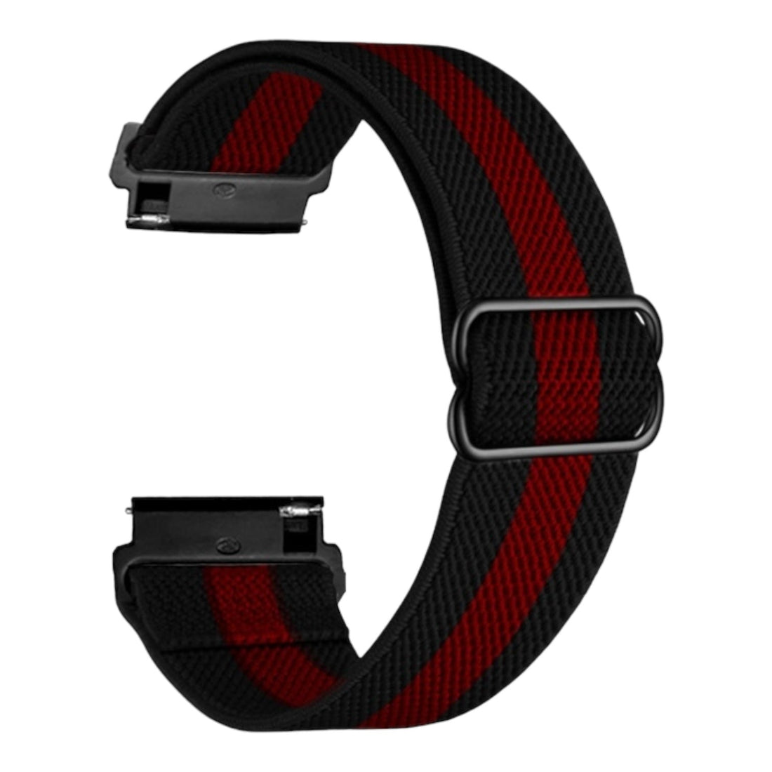 black-red-stripe-garmin-vivoactive-3-watch-straps-nz-braided-loop-flex-watch-bands-aus-996763
