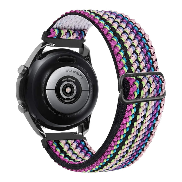 bohemian-rainbow-garmin-forerunner-955-watch-straps-nz-braided-loop-flex-watch-bands-aus