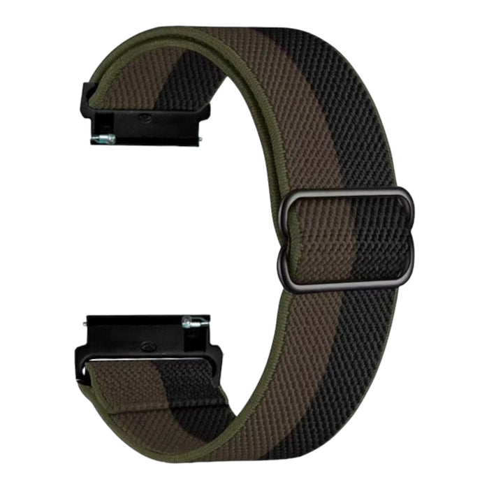 brown-black-stripe-garmin-forerunner-265s-watch-straps-nz-braided-loop-flex-watch-bands-aus