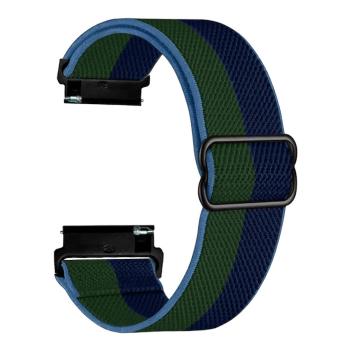 blue-green-stripe-garmin-fenix-6-watch-straps-nz-braided-loop-flex-watch-bands-aus