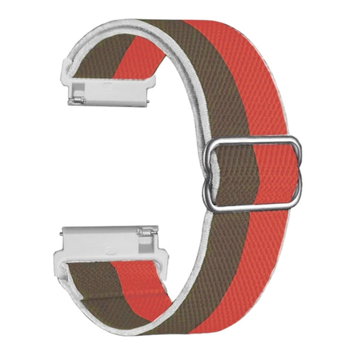 red-brown-white-stripe-huawei-watch-fit-4-pro-watch-straps-nz-braided-loop-flex-watch-bands-aus
