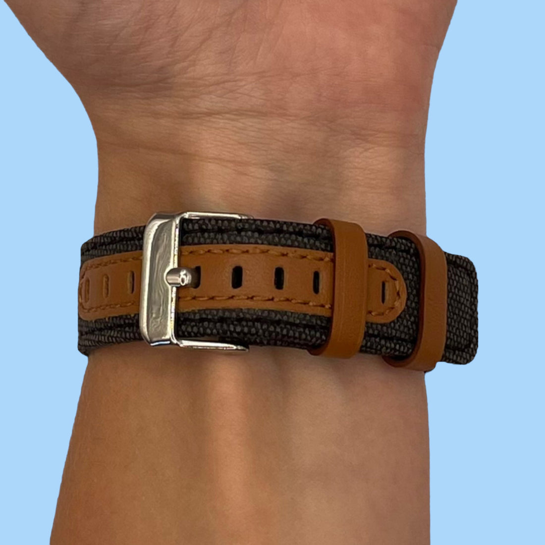 charcoal-samsung-galaxy-watch-7-(44mm)-watch-straps-nz-denim-watch-bands-aus