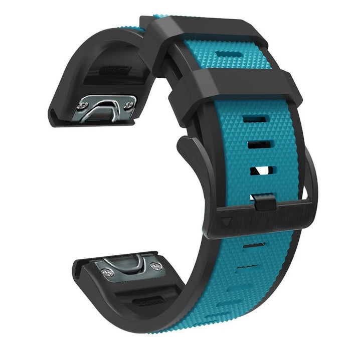 light-blue-garmin-forerunner-970-watch-straps-nz-dual-colour-sports-watch-bands-aus