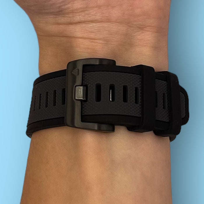 dark-grey-garmin-d2-mach-1-watch-straps-nz-dual-colour-sports-watch-bands-aus