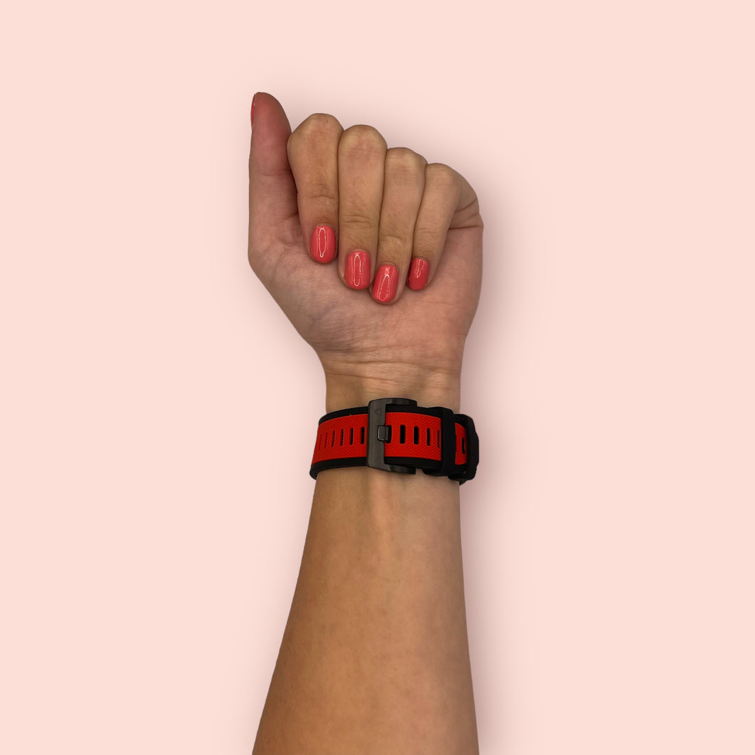 red-watch-straps-nz-dual-colour-sports-watch-bands-aus