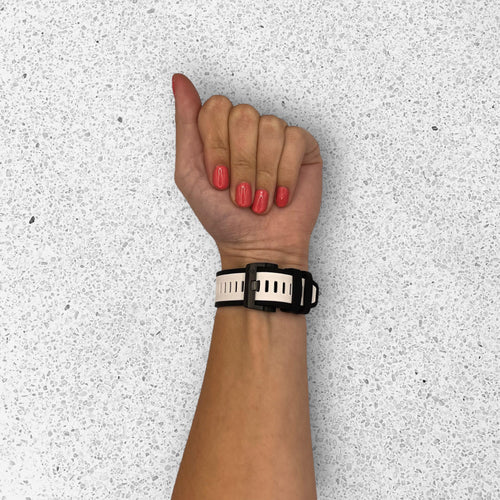 white-garmin-fenix-5-watch-straps-nz-dual-colour-sports-watch-bands-aus