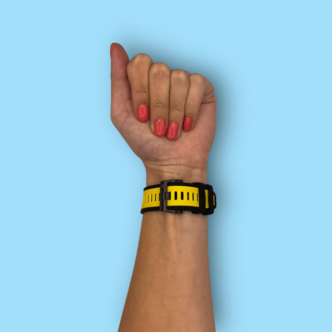 yellow-garmin-epix-pro-(gen-2,-47mm)-watch-straps-nz-dual-colour-sports-watch-bands-aus