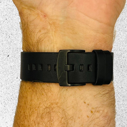 black-black-buckle-garmin-approach-forerunner-20mm-range-watch-straps-nz-leather-watch-bands-aus