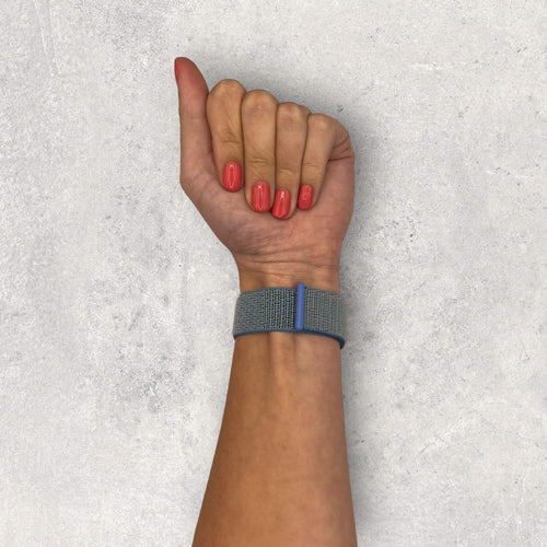 blue-garmin-fenix-7s-watch-straps-nz-nylon-sports-loop-watch-bands-aus