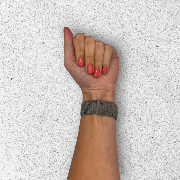 dark-grey-garmin-fenix-7s-watch-straps-nz-nylon-sports-loop-watch-bands-aus