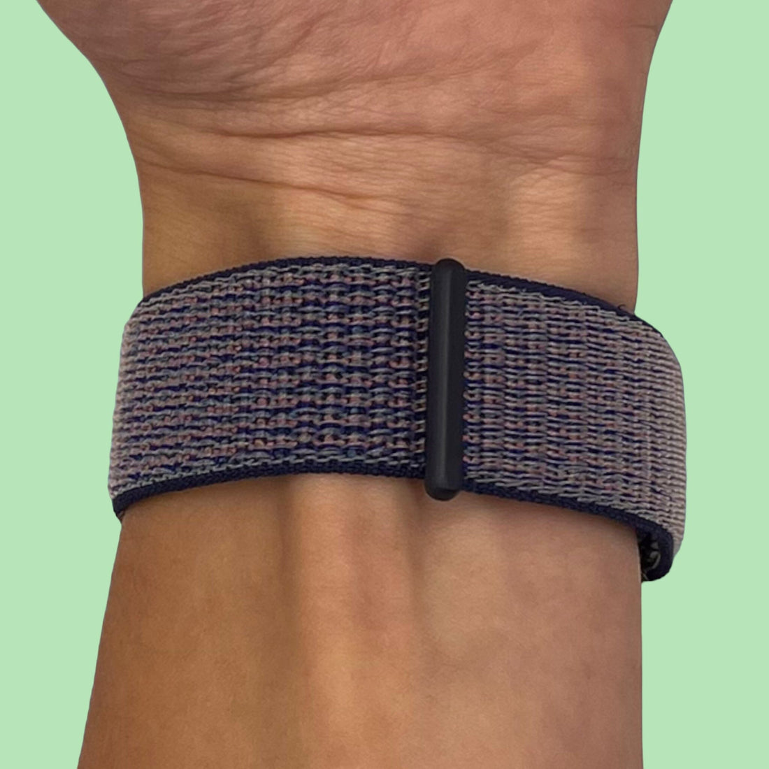 midnight-blue-ticwatch-5-pro-watch-straps-nz-nylon-sports-loop-watch-bands-aus-995545