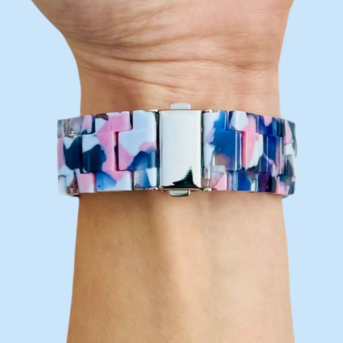 blue-floral-garmin-fenix-5s-watch-straps-nz-resin-watch-bands-aus
