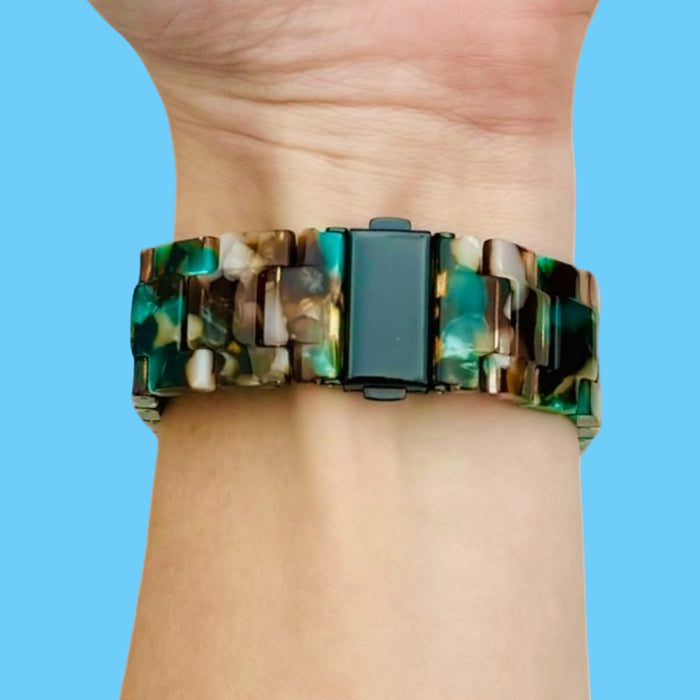 blue-flowers-kogan-active-4-pro-watch-straps-nz-resin-watch-bands-aus