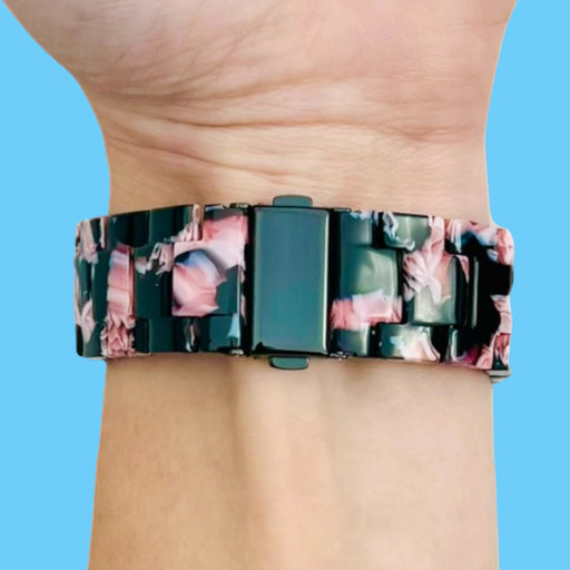 pink-flower-moto-360-for-men-(2nd-generation-42mm)-watch-straps-nz-resin-watch-bands-aus