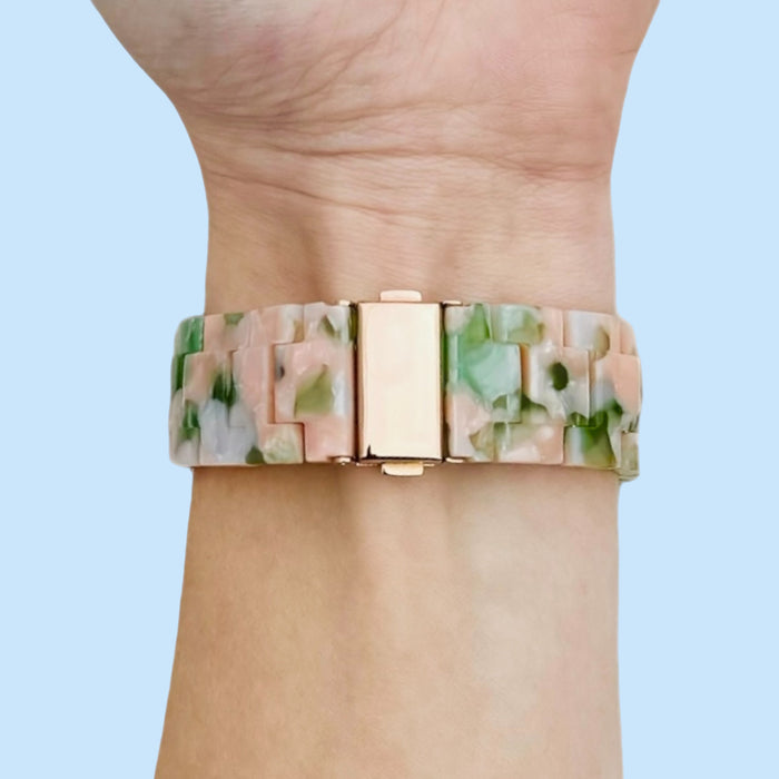 pink-green-ticwatch-e-c2-watch-straps-nz-resin-watch-bands-aus