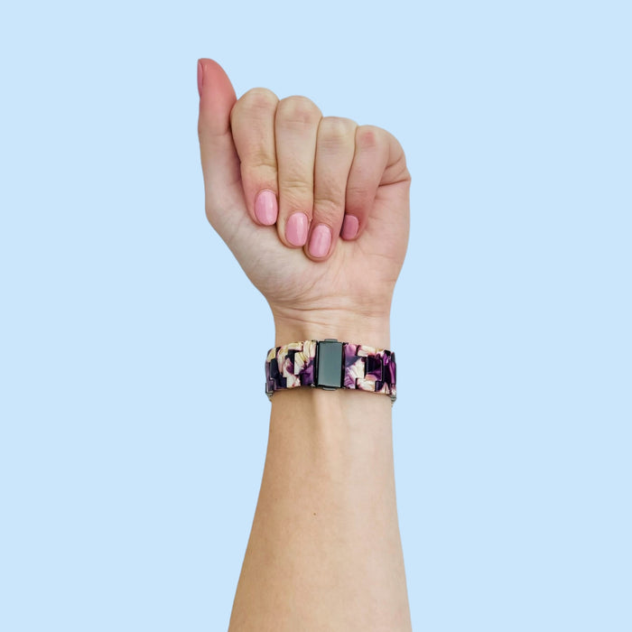 purple-swirl-ticwatch-pro-3-pro-3-ultra-watch-straps-nz-resin-watch-bands-aus