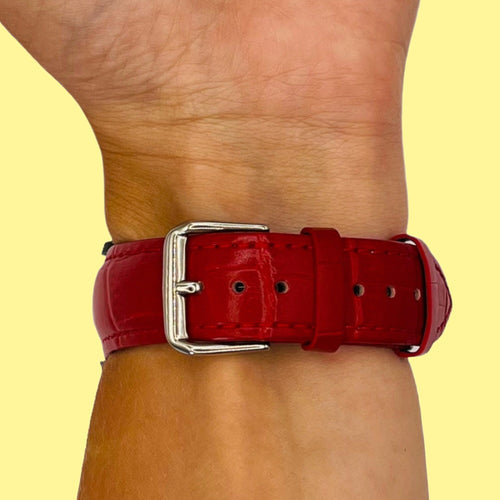 red-spacetalk-adventurer-2-watch-straps-nz-snakeskin-leather-watch-bands-aus