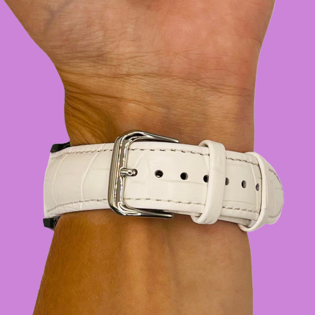 white-samsung-galaxy-watch-ultra-watch-straps-nz-snakeskin-leather-watch-bands-aus