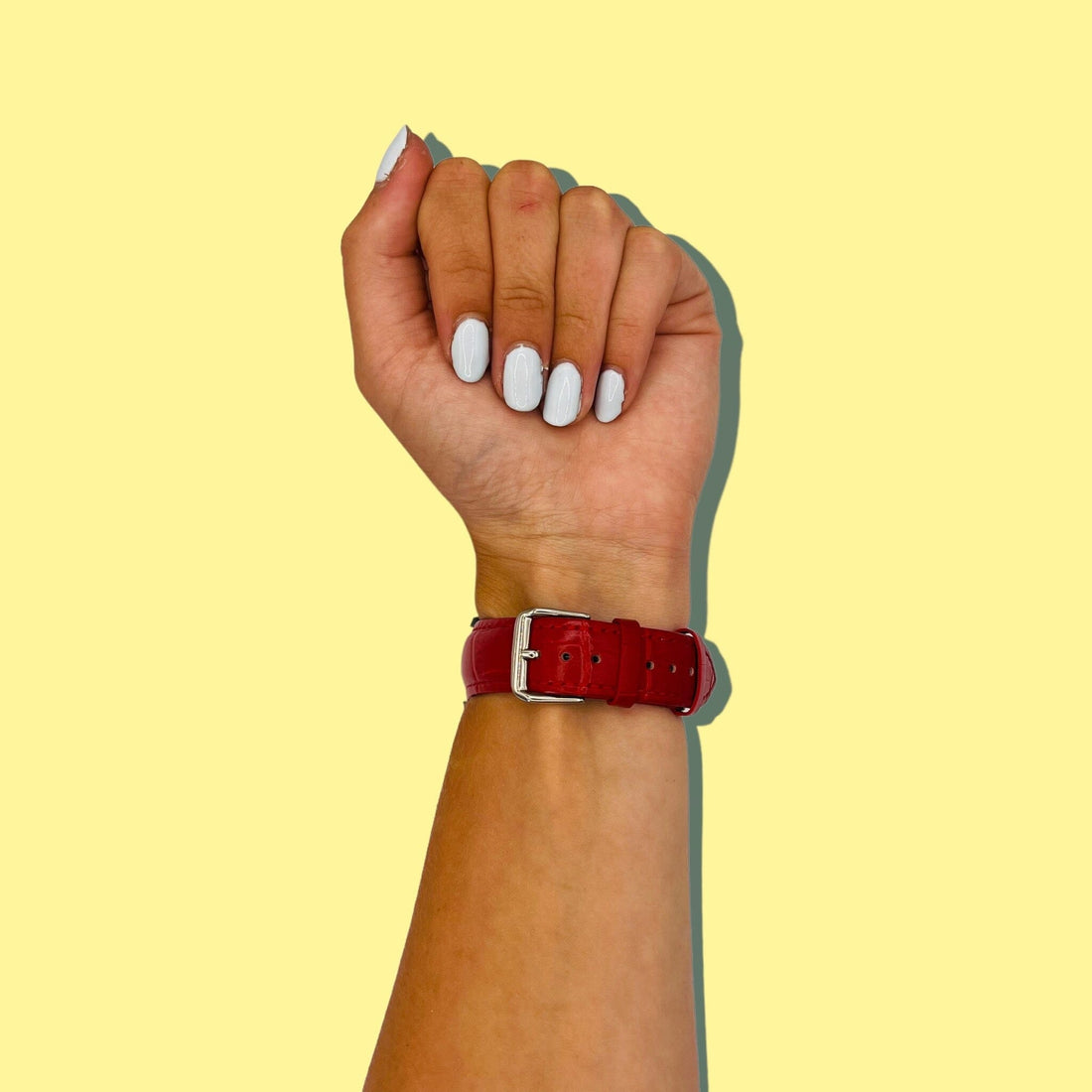 red-garmin-vivomove-3s-watch-straps-nz-snakeskin-leather-watch-bands-aus