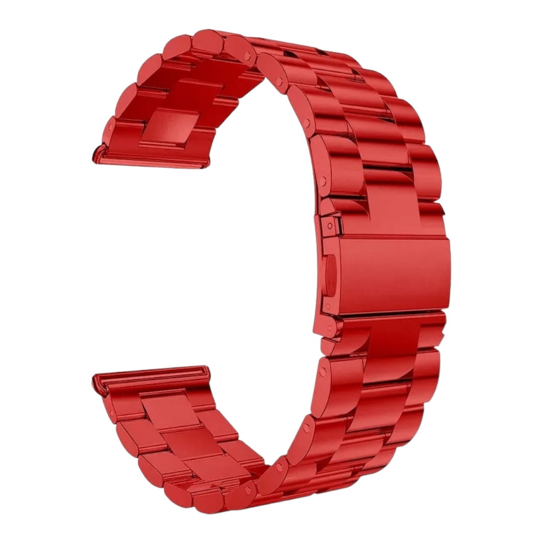 red-metal-garmin-venu-2s-watch-straps-nz-stainless-steel-link-watch-bands-aus