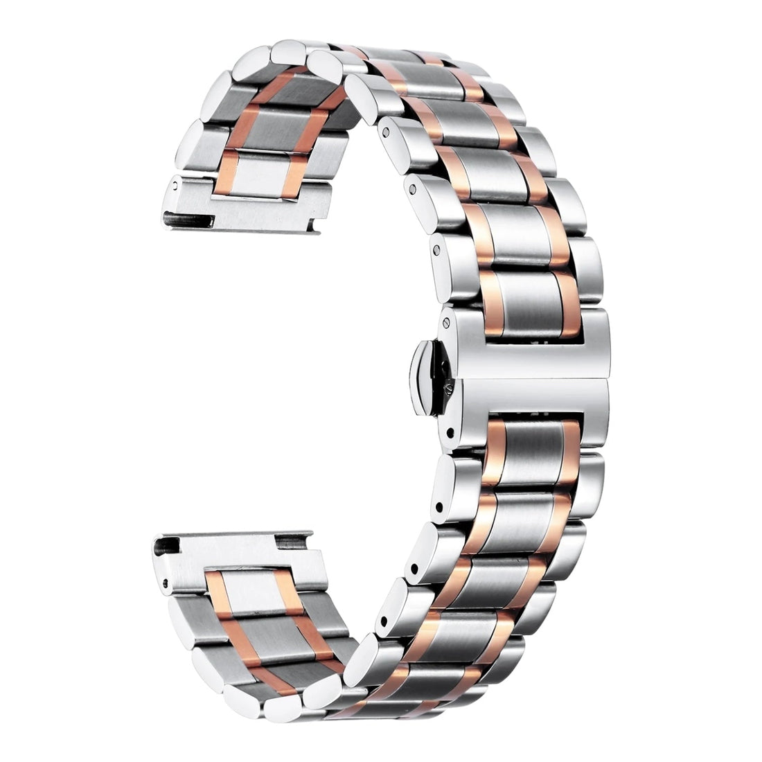 silver-rose-gold-stripe-metal-garmin-venu-2s-watch-straps-nz-stainless-steel-link-watch-bands-aus-991028