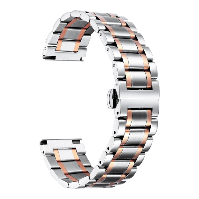 silver-rose-gold-stripe-metal-olympic-22mm-range-watch-straps-nz-stainless-steel-link-watch-bands-aus