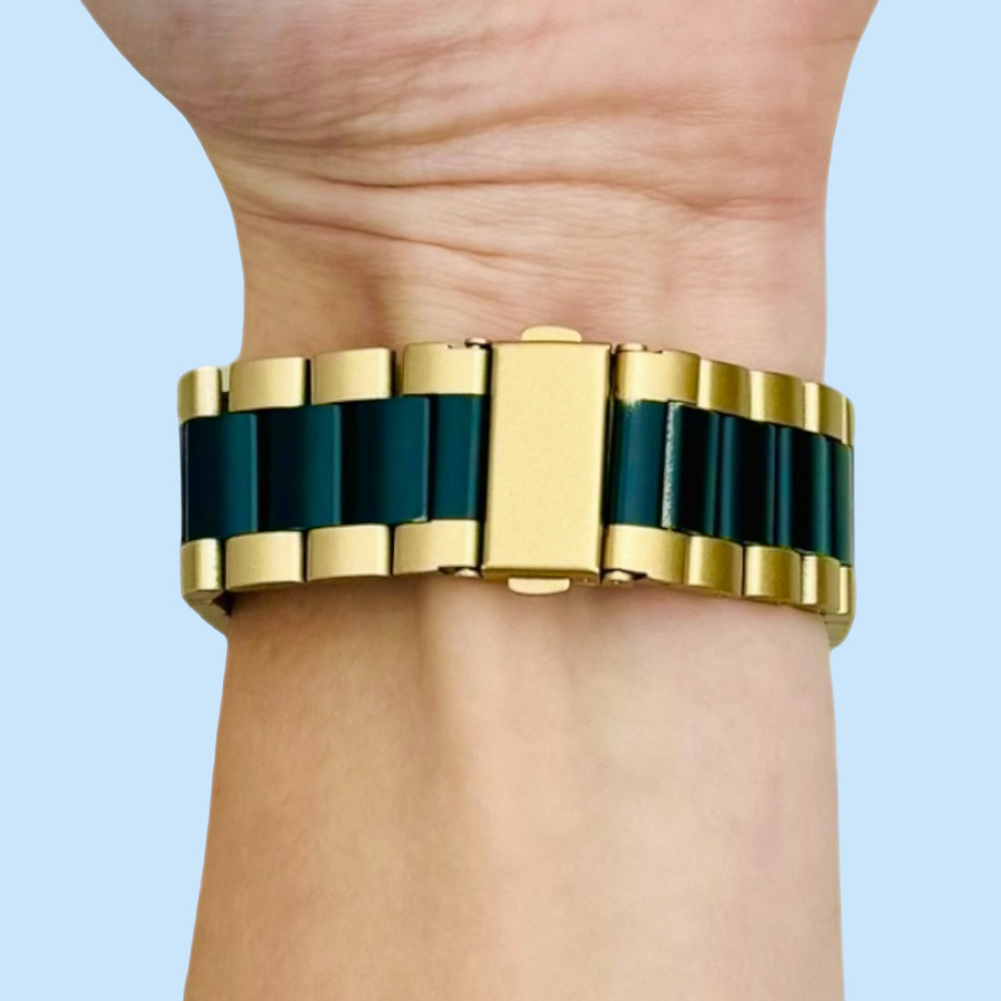 gold-black-metal-garmin-venu-2s-watch-straps-nz-stainless-steel-link-watch-bands-aus-991120