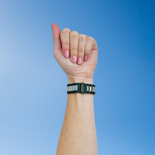 black-silver-metal-polar-22mm-range-watch-straps-nz-stainless-steel-link-watch-bands-aus