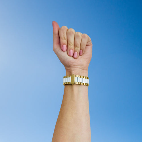 gold-white-metal-oppo-watch-x2-mini-watch-straps-nz-stainless-steel-link-watch-bands-aus