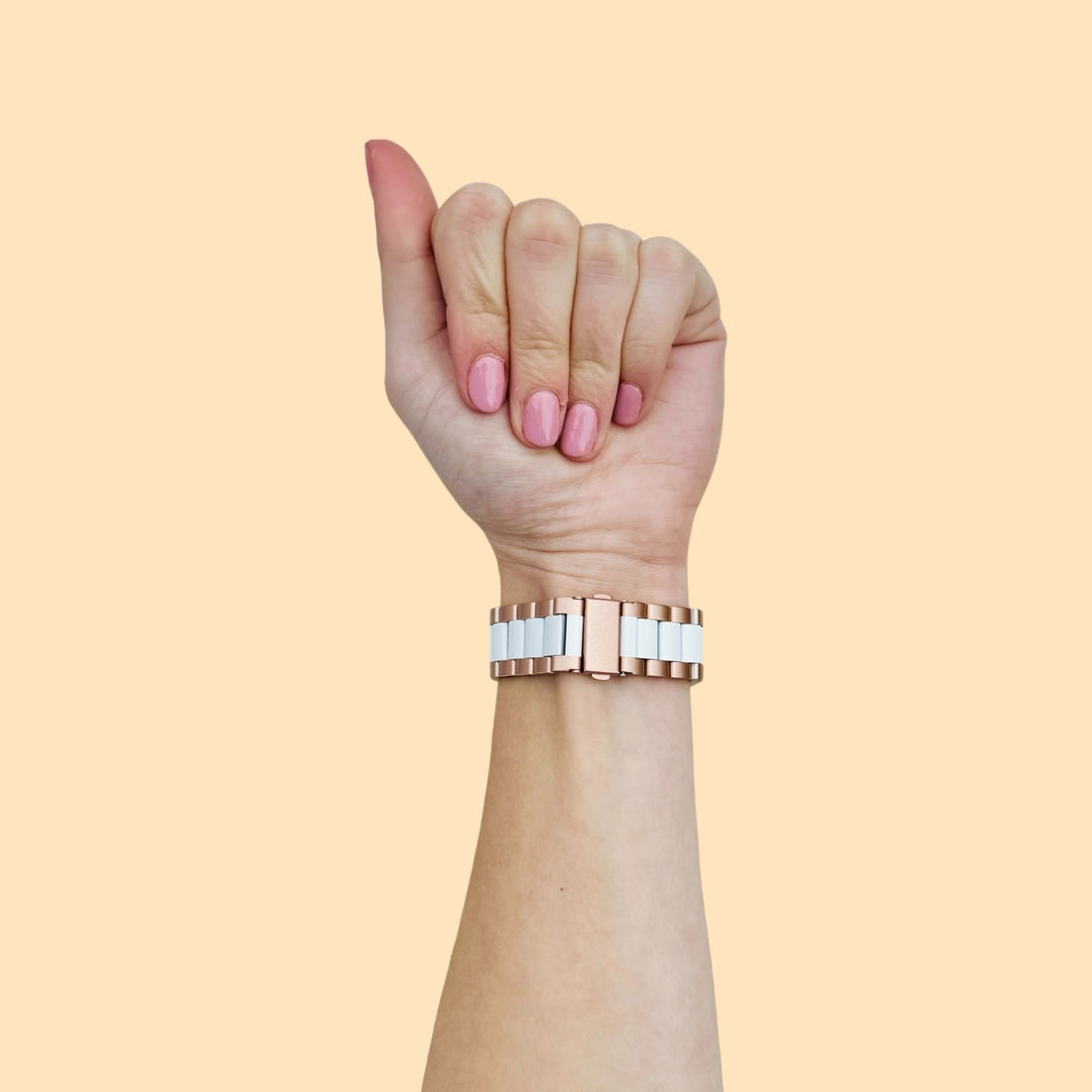 rose-gold-white-metal-garmin-venu-2s-watch-straps-nz-stainless-steel-link-watch-bands-aus-991117