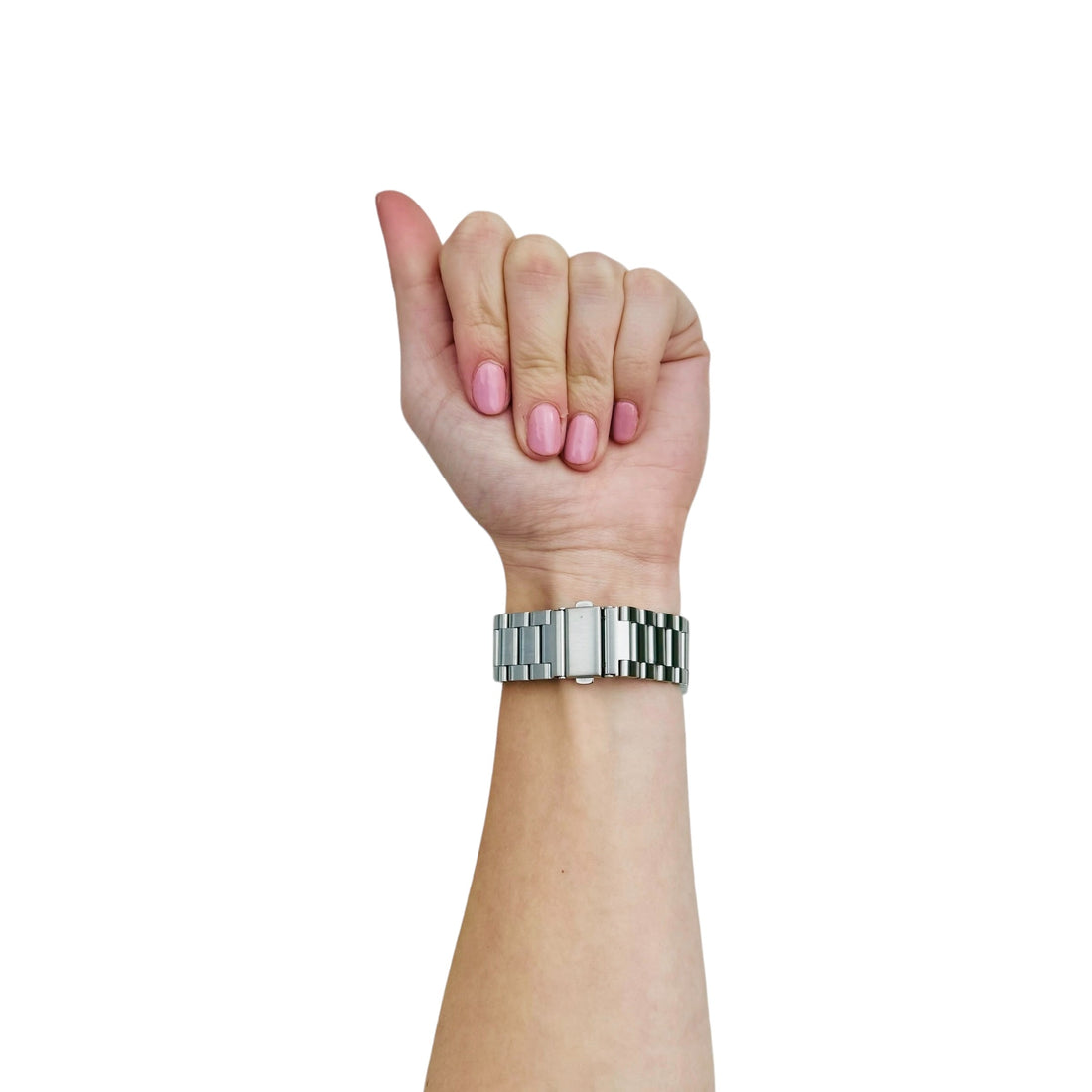 silver-metal-garmin-vivoactive-4-watch-straps-nz-stainless-steel-link-watch-bands-aus