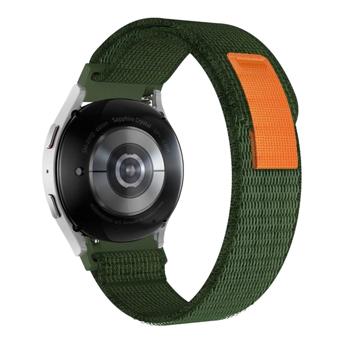 black-grey-orange-withings-steel-hr-(36mm)-watch-straps-nz-trail-loop-watch-bands-aus