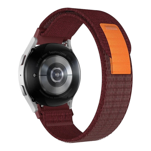 maroon-garmin-forerunner-570-(47mm)-watch-straps-nz-trail-loop-watch-bands-aus