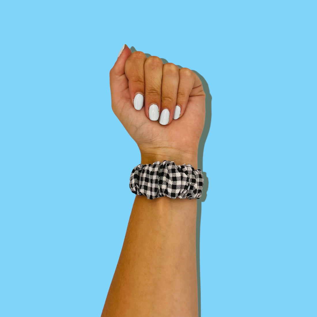 gingham-black-and-white-garmin-venu-x1-watch-straps-nz-scrunchies-watch-bands-aus-995874