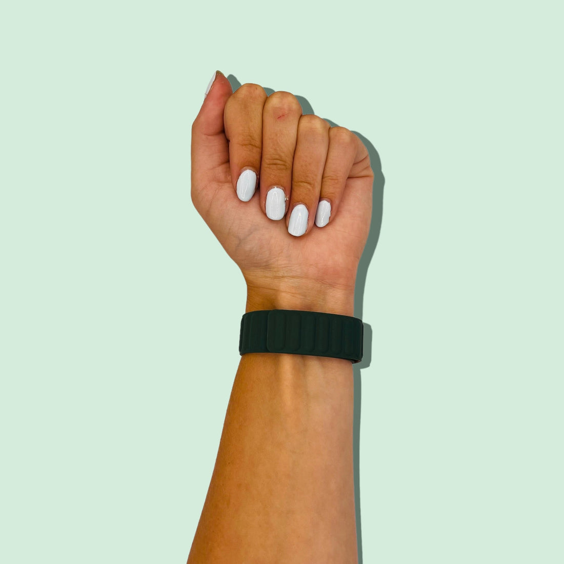 green-samsung-galaxy-watch-ultra-watch-straps-nz-magnetic-silicone-watch-bands-aus