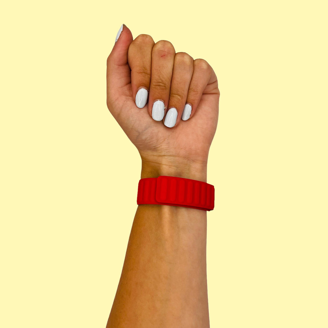 red-garmin-venu-x1-watch-straps-nz-magnetic-silicone-watch-bands-aus