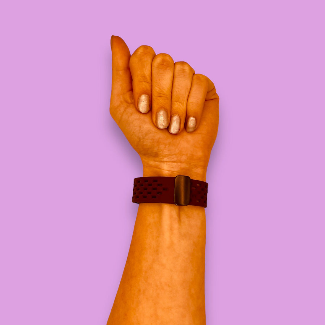 purple-magnetic-sports-garmin-venu-x1-watch-straps-nz-magnetic-sports-watch-bands-aus
