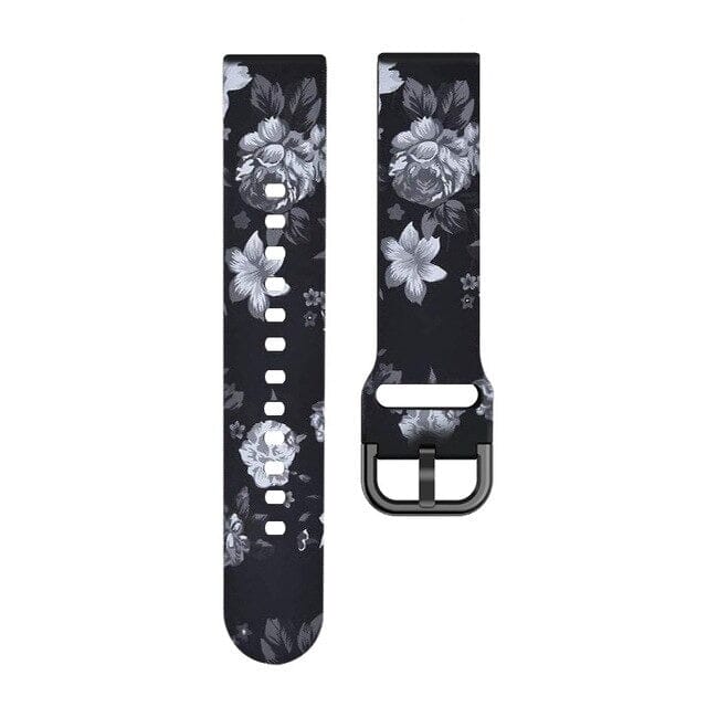 black-white-garmin-venu-4-(41mm)-watch-straps-nz-pattern-straps-watch-bands-aus