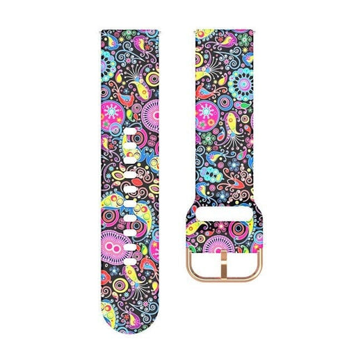 colourful-swirls-garmin-venu-4-(41mm)-watch-straps-nz-pattern-straps-watch-bands-aus