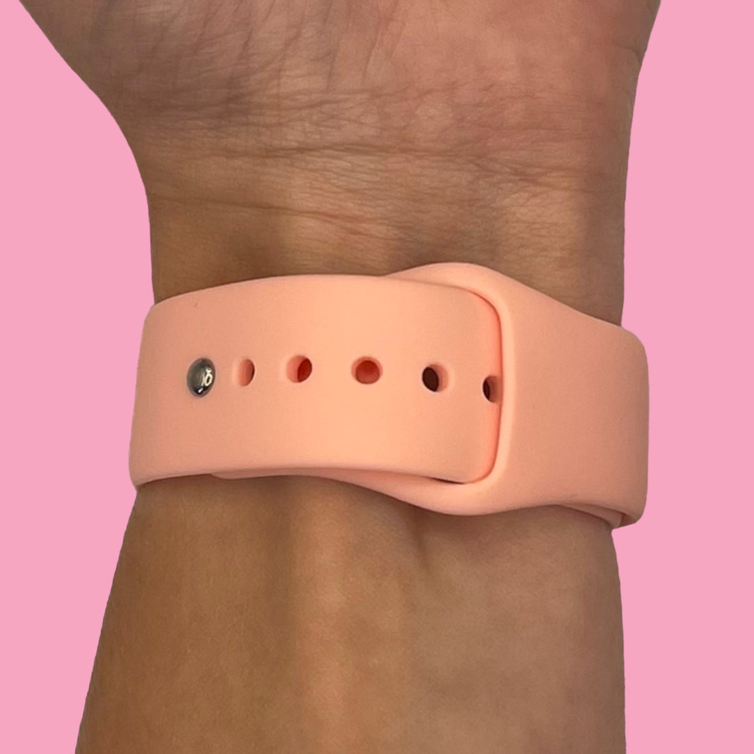 peach-samsung-galaxy-watch-ultra-watch-straps-nz-silicone-button-watch-bands-aus