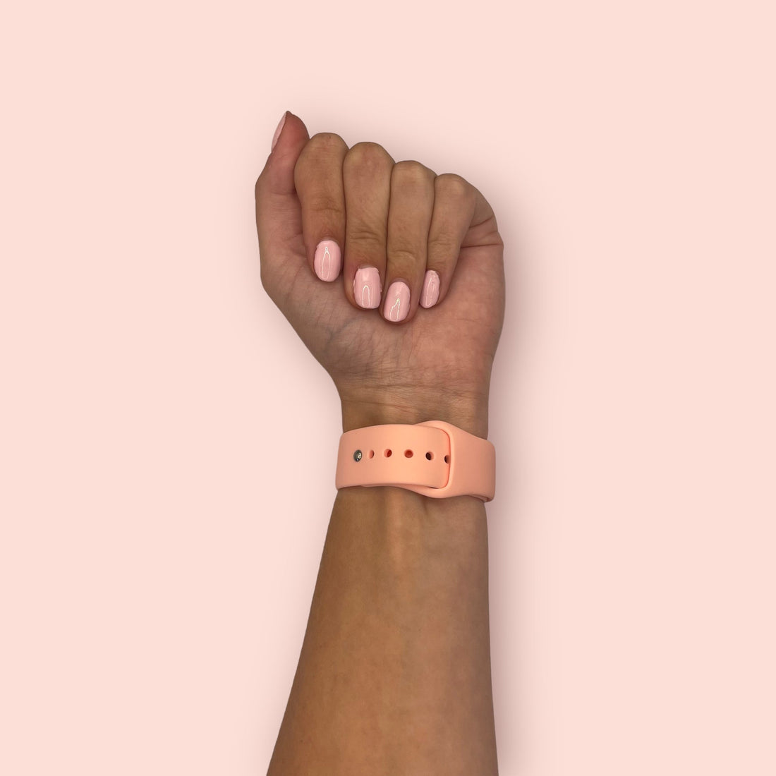 peach-samsung-galaxy-watch-ultra-watch-straps-nz-silicone-button-watch-bands-aus