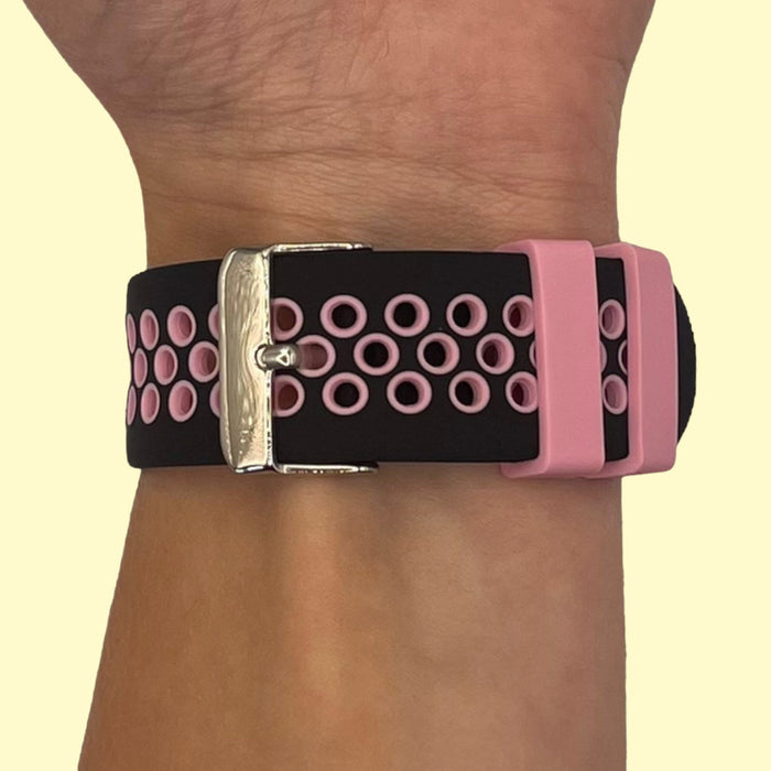 black-pink-samsung-galaxy-watch-8-(40mm)-watch-straps-nz-silicone-sports-watch-bands-aus