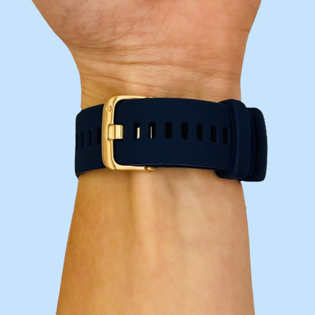 navy-blue-rose-gold-buckle-garmin-venu-3s-watch-straps-nz-silicone-watch-bands-aus-808042,808044